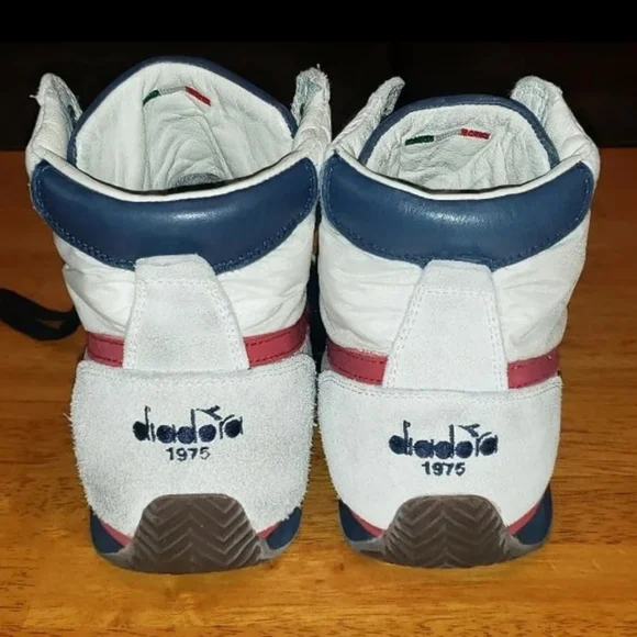 Diadora Heritage High Top Suede Sneakers - Picture 3 of 12